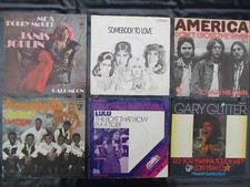 QUEEN, J.JOPLIN, LULU, AMERICA 7" :   6 Leercover in gutem Zustand.