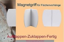 1 Magnetgriff Magnetclip weiß