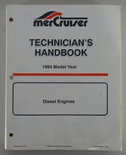 Werkstatthandbuch Mercury MerCruiser V-8 Diesel & In-Line Diesel Modelljahr 1994