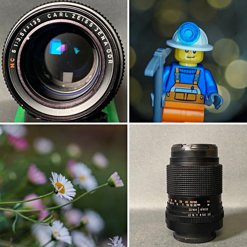 Carl zeiss jena ddr - s, 135mm