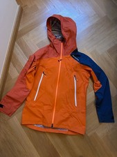 Ortovox 3L Deep Shell Jacke Herren L Burned Orange Night Blue