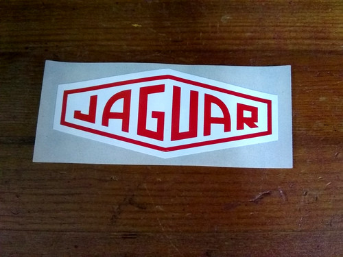 Jaguar nose racing aufkleber - jaguar,