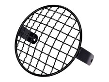 Lampengitter rund schwarz