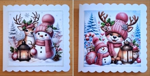 Weihnachtskarte rentier - weihnachtskarte, °rentier