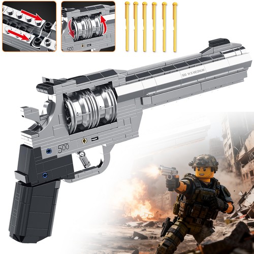 Baustein pistole sets revolver - baustein,