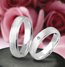 2 Silber Ringe  Trauringe Verlobungsringe & inklusive Gravur J8-1