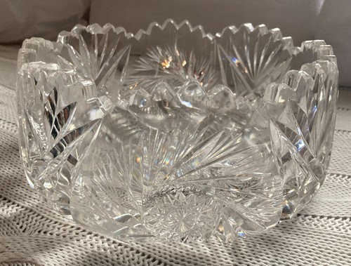 Vintage bleikristall schale - bleikristall,
