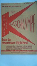 Marxistische Blätter - Der Klassenkampf 5. Jahrgang Nummer 6 15. März 1931,