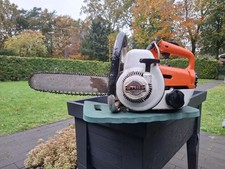 Stihl 08 S Motorsäge. Läuft 