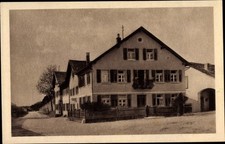 Ak Langenaltheim in Mittelfranken, Haus, Straßenpartie - 10434720