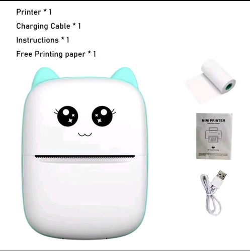 Tragbarer mini fotodrucker - mini,