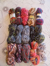 Sockenwolle Reste ca 415 gr. z. B. Opal/Regia Konvolut