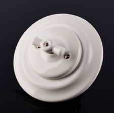 Kreuzschalter Porzellan