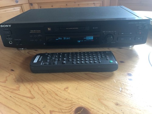 Sony minidisc deck mds - sony,