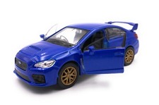 Modellauto Subaru WRX Sti Auto 1:34-39 BLAU