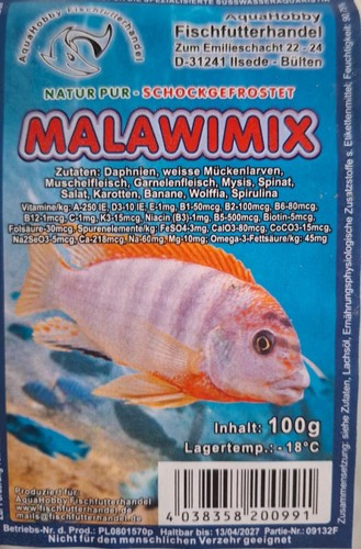 Malawimix frostfutter 10x 100g - malawimix,