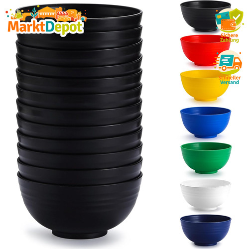 Kunststoff schalen set - schalen, 12