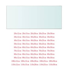 Regalboden Glas Transparent