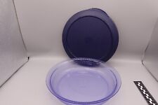 Tupperware Tafelfeine Tafelperle Schüssel flach 1,3 l blau