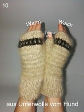 Pulswärmer Daumenloch Armstulpen Handstulpen Handschuhe Stulpen gestrickt _10