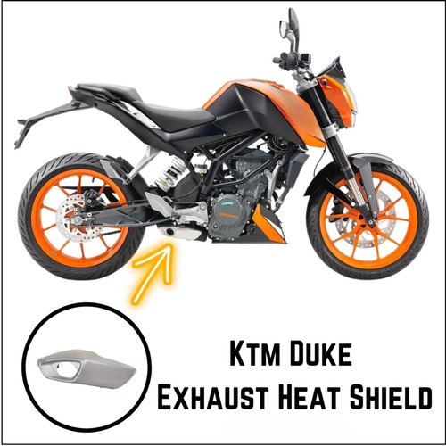 Hitzeschutz montage für ktm - hitzeschutz,