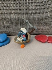 1x Superschlumpf im Helikopter HONG KONG Schlümpfe smurfs (E025)