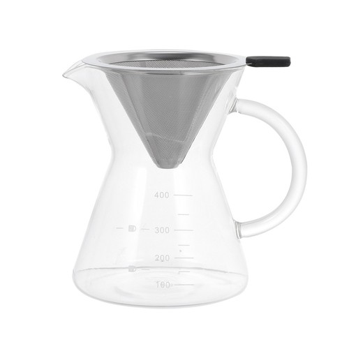 Set glaskaffeekanne tragbare - set,