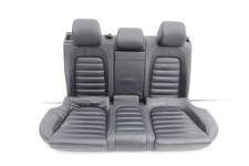 Rücksitzbank VW Volkswagen Passat CC Facelift 2012-Leder Schwarz Rücksitz