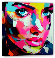 Face art Pop Modern Bild Top