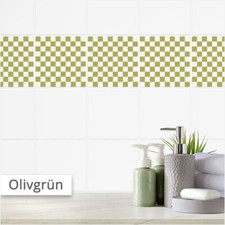 Fliesenaufkleber Karomuster