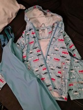 Regenjacke und Hose Gr