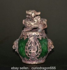 3,2" chinesische Silber Inlay