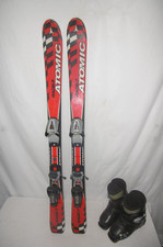 ATOMIC SKI " RACE 7 " TOP JUNIOR ALLROUND CARVER 110 CM + SKISCHUHE GR:33 IM SET