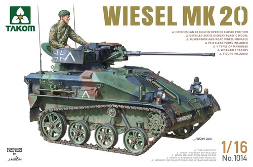 Modell panzer wiesel - panzer, 20