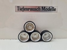 1:18 Old School Echt Alu Felgen Audi VW Mercedes Opel BMW Tuning