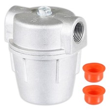 Kesselfilter 3/8" Alu Inline Zentralheizung Öl befeuert Kraftstoff Sieb Schüssel
