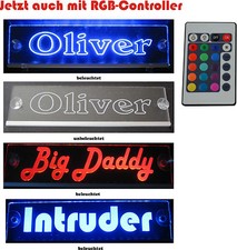 Trucker lkw namensschild led - trucker,
