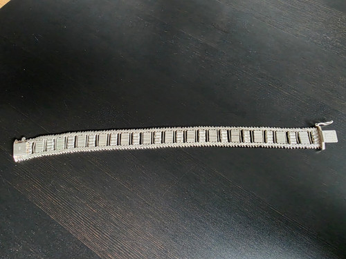 Vintage silber armband 925er - silber-armband,