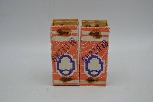6n23p tubes röhren neu - 2x,