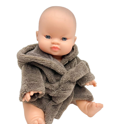 Bademantel puppen 34 38cm - puppen, 34-38cm