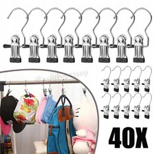 40x Wäsche Hängen Haken