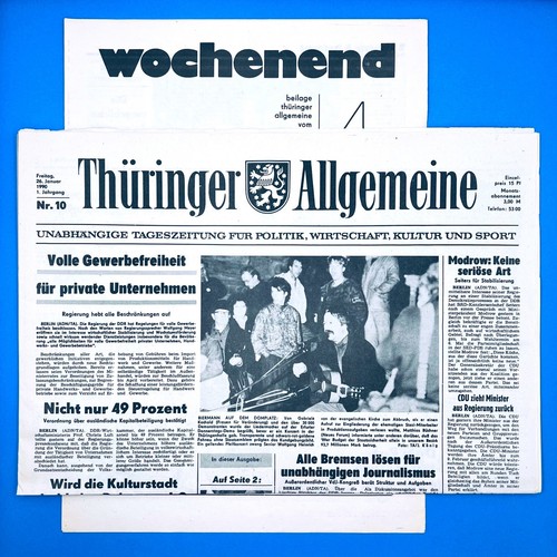 Ddr thüringer allgemeine - allgemeine, 26