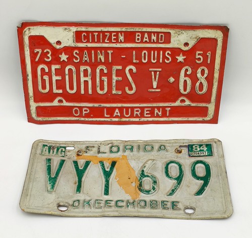Vintage nummernschild - vintage,