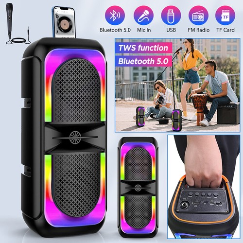 Bluetooth lautsprecher rgb - 5.0,