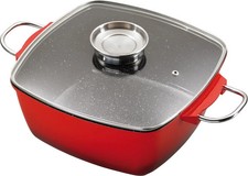 Bräter Aluguss 28x28 cm 7 Liter