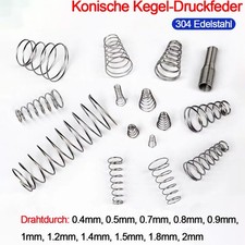 Konisch druckfeder 304 - konisch,