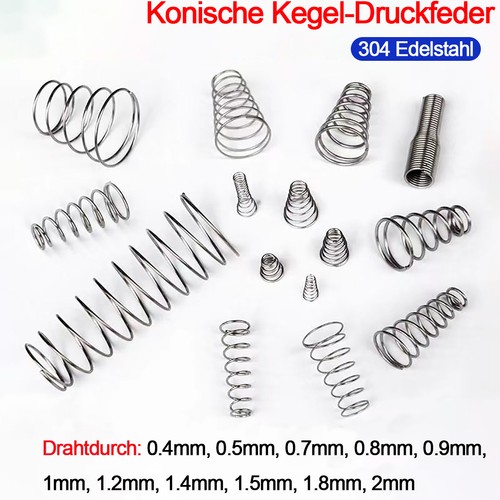 Konisch druckfeder 304 - druckfeder,