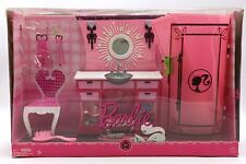 Barbie Dream Glam Bathroom mit Badezimmer Spielset / Mattel N4895 / ohne Puppe
