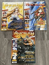 Anicrush; Ausgaben 01-03; mit Postern; Anime; Manga; Japan; Magazin;