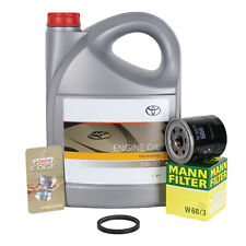 Original Toyota Motoröl + Mann Filter für Auris Avensis T 22 25 Aygo B1 Yaris P1